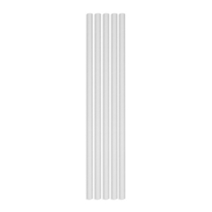 Cannucce in carta Ecolor D.0,5 cm rosso - conf. 50 pz - 74034