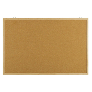 Bacheca in sughero Office Products con cornice in legno 60x40 cm 20073211-97