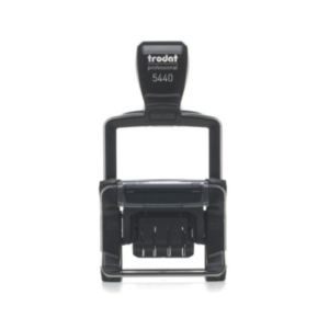 Datario autoinchiostrante con testo pers.bile Trodat Professional 5440 max 4 righe 49x28 mm - cartuccia NON inclusa