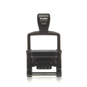 Datario autoinchiostrante con testo pers.bile Trodat Professional 5460 max 6 righe 56x33 mm - cartuccia NON inclusa