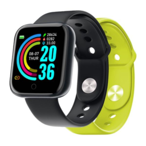 Smartwatch sportivo Nilox Trailband display 1,44'' doppio cinturino giallo/nero - NXSWTRAILBANDYL