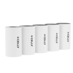 Ricariche rotoli carta termica per Celly KidsCamPrint bianco - conf. 5 pz - KIDSTHPAPER5