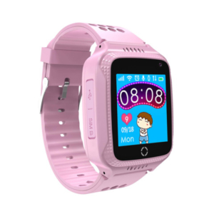 Smartwatch 2G per bambini Celly KidsWatch - GPS slot SIM e funzione SOS rosa - KIDSWATCHPK