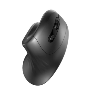 Mouse ottico verticale wireless Nilox Tech 2,4 Ghz 6 tasti silent click 3200 DPI nero - NXMOEV02