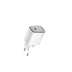 Caricatore da parete ad alta velocità Celly GaN 45W con 1x USB-C bianco UPTC1USBC45WWH