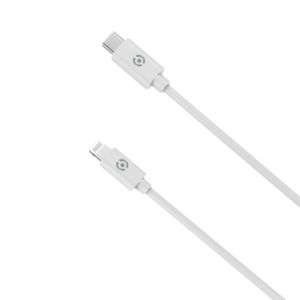 Cavo USB-C / Lightning in PVC Celly 60W 1 m - bianco USBLIGHTTYPECWH