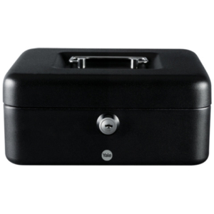 Cassetta portavalori Yale con chiusura a chiave 90x200x160 mm YYCB/090/BB2