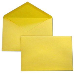 Busta gommata posta Blasetti giallo 80 g/m² - conf. da 500 buste - 180x240 mm FB0172