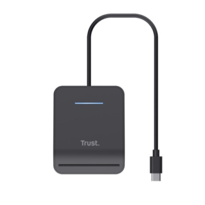 Lettore di schede ID Trust Smart Card Reader Primo per l'identificazione personale su siti Web e amministrazioni