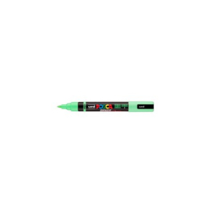 Marcatore a tempera Uni Posca con punta a pennello semi-flessibile 1-4 mm verde chiaro - M PC5BR VC