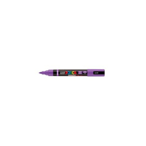 Marcatore a tempera Uni Posca con punta a pennello semi-flessibile 1-4 mm viola M PC5BR VI
