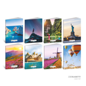 Maxi quaderno Blasetti Ti Ci Devo Portare HT A4 - 80 g/m² - 20+1 ff - C - conf. 10 pezzi - 9361