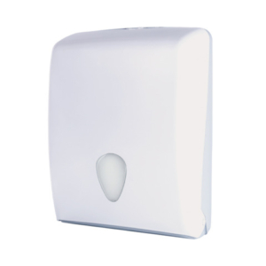 Distributore di carta asciugamani piegata a C, Z o V Medial Stilevo bianco - fino a 600 ff - 37x13x27,7 cm