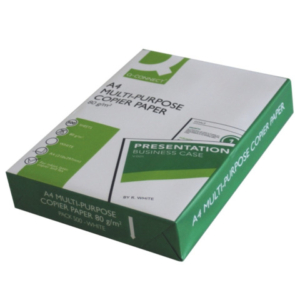 Carta per fotocopie A4 Q-Connect 80 g/m² - risma da 500 fogli - KF01087