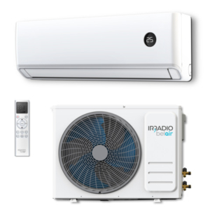 Condizionatore con pompa di calore R32 unità interna + unità esterna Irradio Belair Alastor 24 24.000 BTU - 119992003