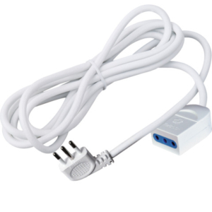 Prolunga elettrica MKC con spina salvaspazio 90° 10A - 10 m - 492517392