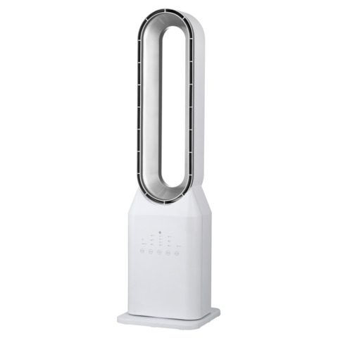 Ventilatore a torretta senza pale Melchioni Family con telecomando 3 velocità bianco 50W – 118620071