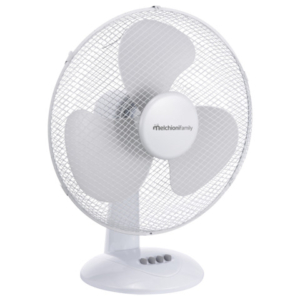Ventilatore da tavolo Melchioni Family 3 velocità e con oscillazione 40 cm 35W 118620057