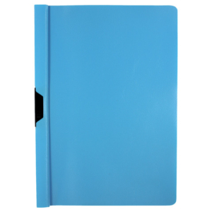 Cartellina con clip Donau A4 in PP blu chiaro - 322022037