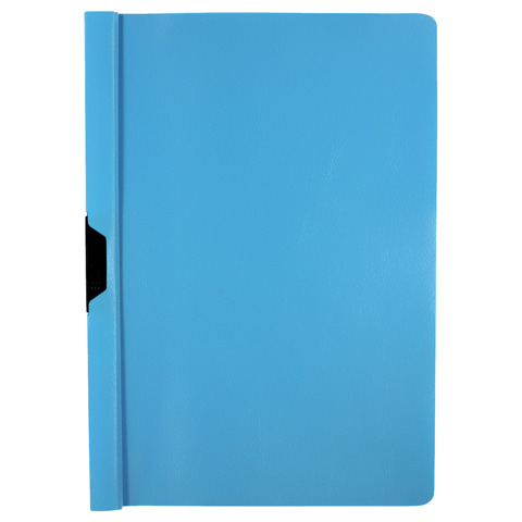 Cartellina con clip Donau A4 in PP blu chiaro – 322022037