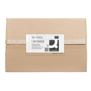 Buste adesive sovrapacco Q-Connect senza stampa - trasparenti - DL/C65 - conf. 250 pz - KF14337