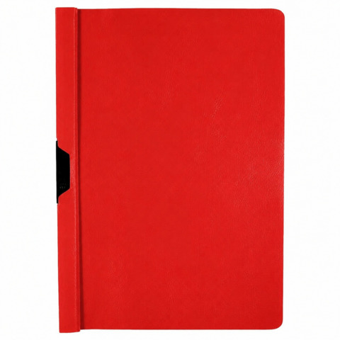 Cartellina con clip Donau A4 in PP rosso – 322022015