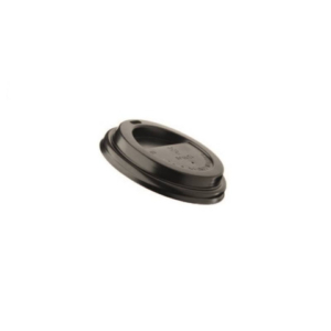 Tappi per bicchiere Leone take away in PS nero Ø 6,5 cm - 115 ml - conf. 1000 pz - H0740