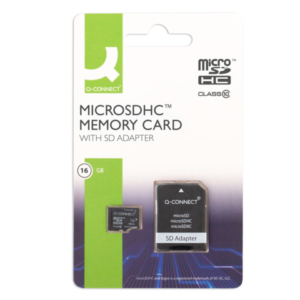 Scheda di memoria in blister Q-Connect Micro SDHC 16 GB KF16012