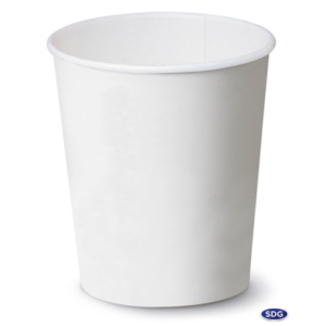 Bicchiere 5,5oz (180 ml) Bianco in cartoncino Scatolificio del Garda Bianco - Conf. 50 pezzi - 111-00-S