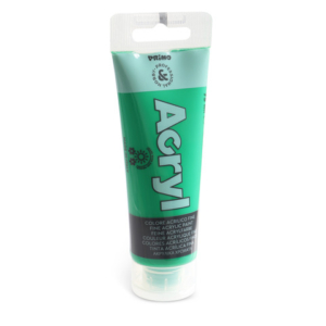 Colore acrilico Primo in tubetto in polietilene 75 ml - 610 verde brillante 420TA75610N